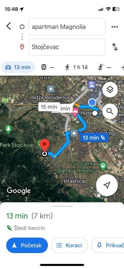 Apartman Magnolia Сараево Экстерьер фото